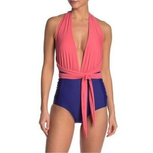 {Nicole Miller} 6 way swim suit